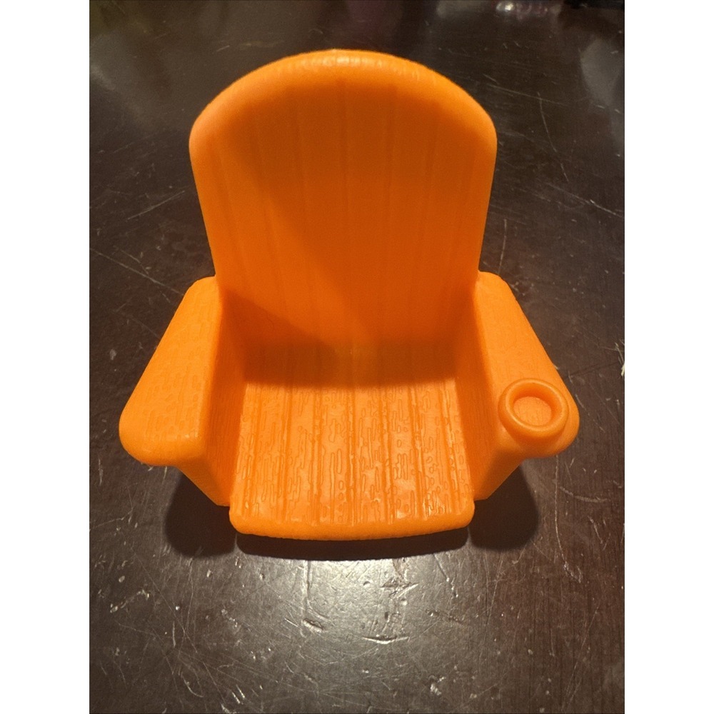 Fisher Price Barbie Dreamcamper Replacement Orange Chair